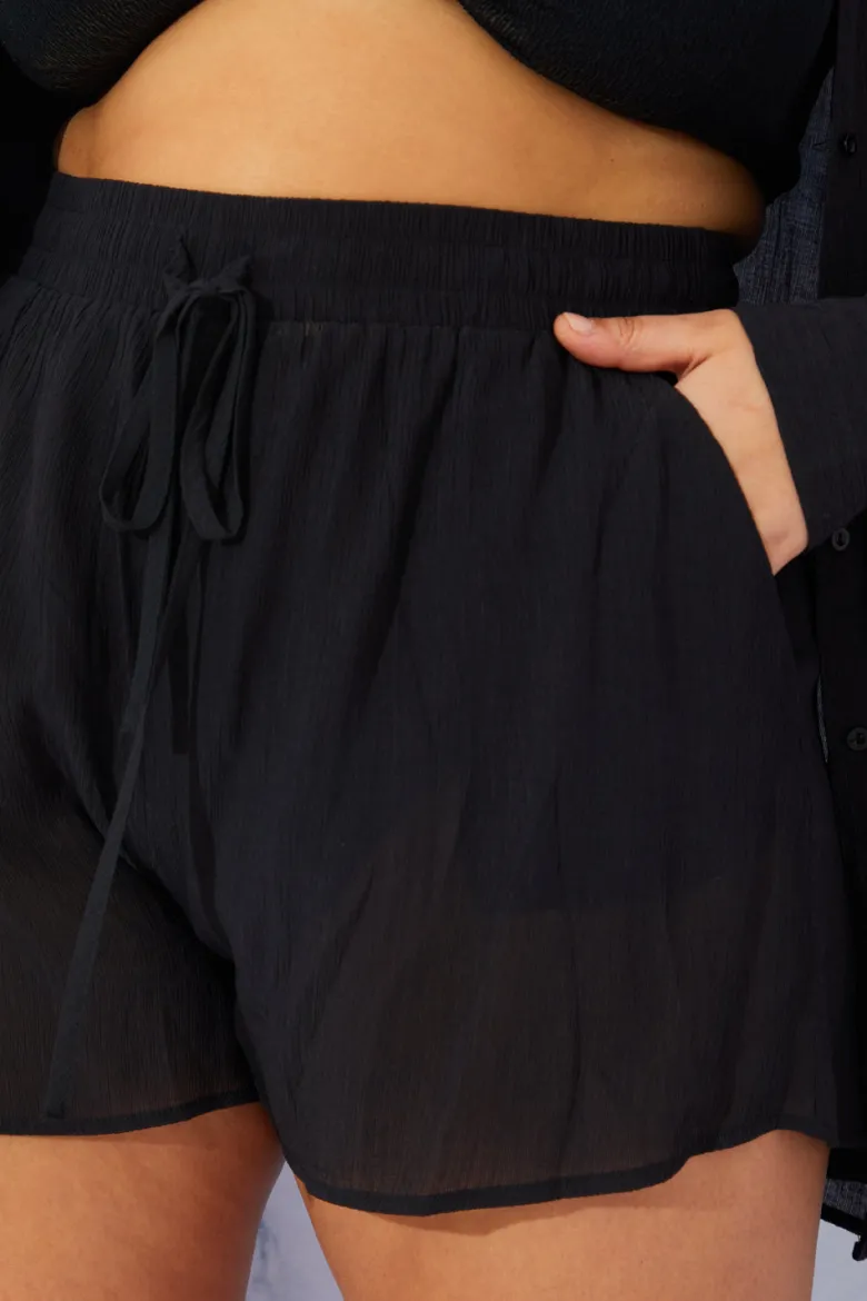 Textured Shorts