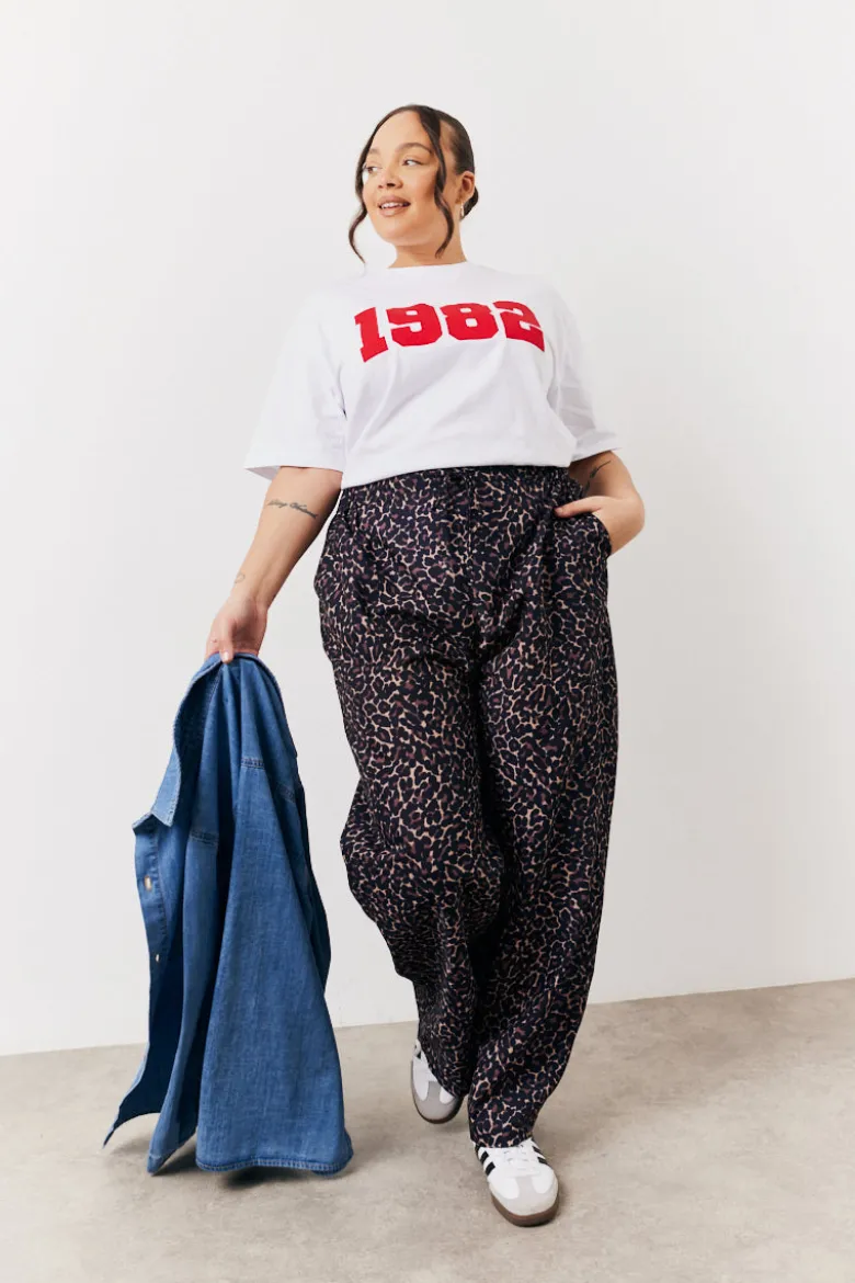 White 1982 Slogan T-Shirt