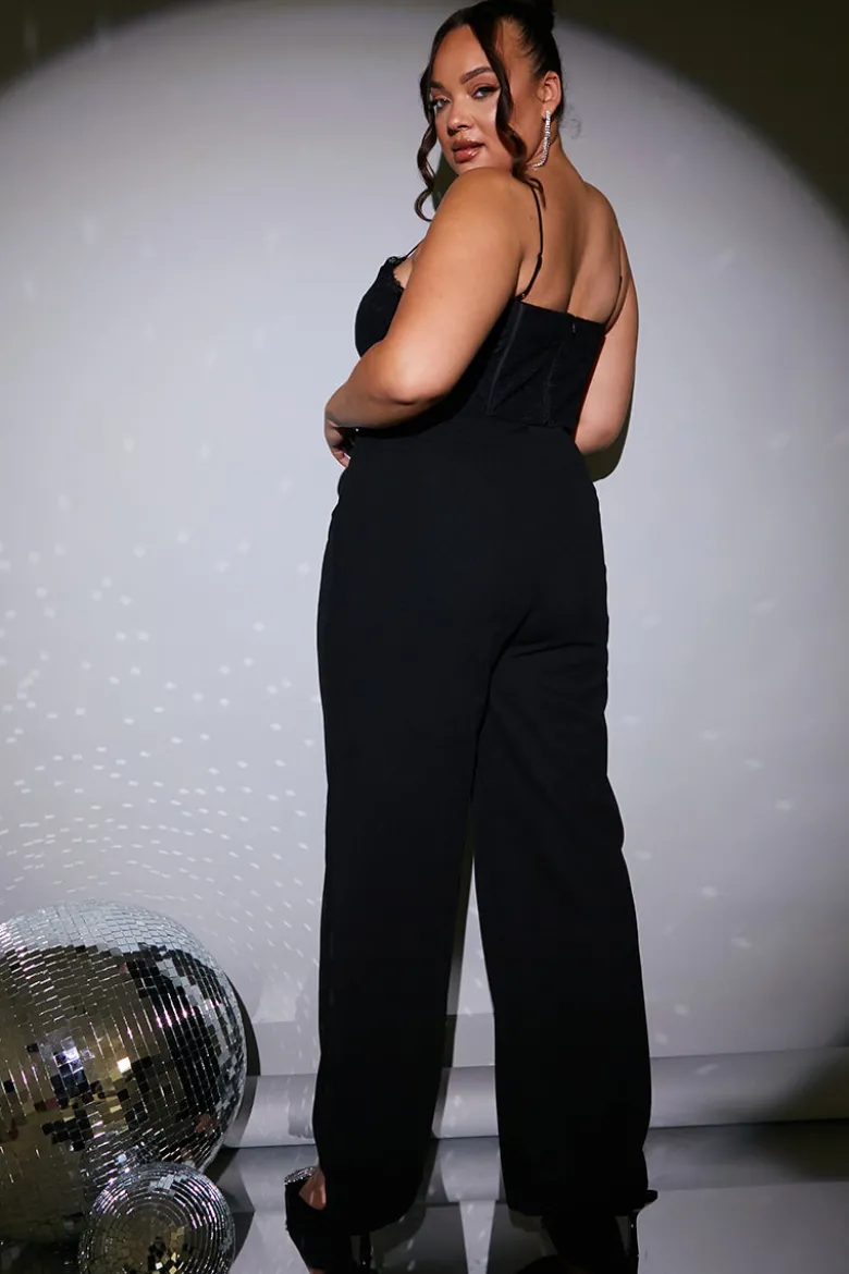 Wide Leg Seam Front Tailored Trouser